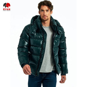 เสื้อแจ็คเก็ตพัฟเฟอร์คุณภาพสูงแบบกำหนดเองสำหรับผู้ชาย ผู้ใหญ่ และเด็ก  โลโก้แบบกำหนดเอง ดีไซน์ ODM สีพื้น - Product Image 3