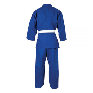 Uniforme de karaté pour adulte, 100% coton, coupe classique, ensemble de vêtements d'arts martiaux durables, unisexe, avec ceinture blanche - Product Image 5
