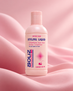 Crème Coiffante Après-Soleil SOLiZ 250mL Lissante/Redresseante Formule Concentrée Réparatrice pour Tous Types de Cheveux Cheveux Secs - Product Image 3