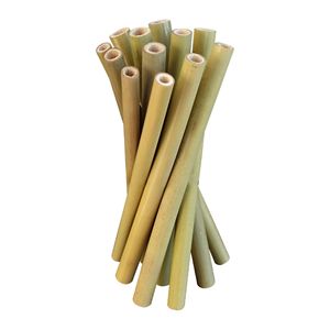 Pajitas de Bambú Biodegradables EXPAD al por Mayor, Reutilizables y Ecológicas, 200 mm de Largo, 6 mm de Diámetro Interior, para Té de Burbujas - Product Image 2