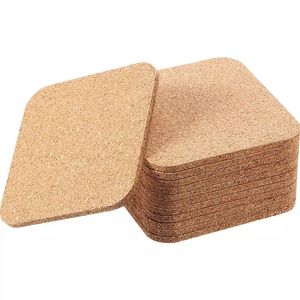 High Quality Custom Logo Cork <b>Coaster</b> Classic Style Square Blank <b>Coasters</b> Latest Design Table Use Sustainable Sublimation - Product Image 6