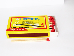 Premium Kitchen <b>Matches</b> KB220 <b>Match</b> <b>Box</b> 118x65x25 220 Sticks Safety Eco-Friendly Water Resistant Custom Printing Lighting - Product Image 6