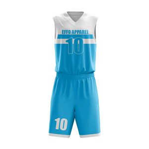 100% Polyester Custom Basketball Uniforms Quick Dry High Quality Unisex Summer Design Breathable Plus Size Adults Team Suits - Product Image 4