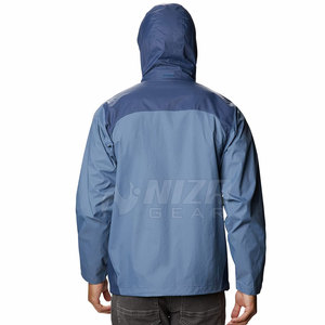 Best Design <b>Men</b> Waterproof <b>Rain</b> <b>Jacket</b> with <b>Lightweight</b> Breathable Outdoor <b>jacket</b> Best Design <b>Rain</b> <b>Jacket</b> - Product Image 3