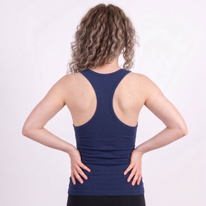 Racerback Compression Tank <b>Top</b> <b>Women's</b> Yoga Exercise Sporty Style Vest Racerback Gym Workout T-<b>Top</b> <b>Women</b> Scoop Neck Tank Tee - Product Image 2
