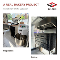 Ensemble complet d'équipements de boulangerie commerciale GRACE Chine pour la production de pain et de pâtisseries
