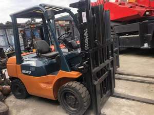 Excelente Rendimiento para Construcción, Montacargas Mecánico Usado Toyota FD30 de 3, 5 y 7 Toneladas con Desplazador Lateral en Buenas Condiciones - Product Image 6