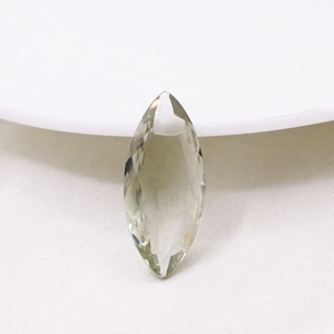 Vente en gros d'améthyste verte naturelle de 12 carats, taille marquise, pierre précieuse non montée, Memoria Jewels - Product Image 2