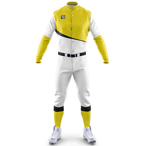 Conjunto de Uniforme de Béisbol Personalizado al por Mayor, Tejido Ligero, Ajuste Cómodo, Ropa Deportiva para Equipos, OEM ODM - Product Image 1