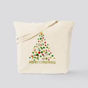 Bolsa de asas de Navidad personalizada de alta calidad Artículo de seda personalizado Patrón de estilo Carta Promoción Aus para exportación - Product Image 2