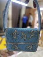 Sac de soirée et sac à bandoulière pour femme, style bohème indien, fait main, perlé, style balle de pickleball, sac messager bohème, sac de shopping