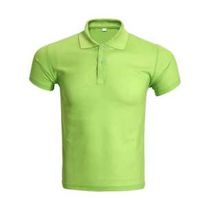 Camiseta de Alta Calidad para Hombre, Transpirable, Informal, de Verano, de Manga Corta, Cuello Alto, con Logotipo Personalizado Serigrafiado, 100% Algodón, Blanca - Product Image 2