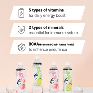 Lingtea Zero Sabor Limón Lima 500mL Bebida Hidratante Sin Azúcar Cero Calorías Bebida Electrolítica Recuperación Diaria Hecho en Corea - Product Image 6