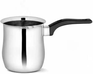 Tetera de Acero Inoxidable con Acabado Espejo, Cafetera con Tapa, Hervidor de Metal Duradero para Hogar, Hotel, Restaurante - Product Image 6