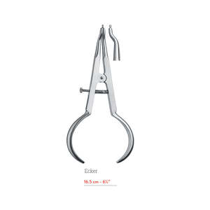 Pinces et forceps chirurgicaux Ecker en acier inoxydable, édition fraîche, pour couper et plier les fils, par Dentavex - Product Image 6