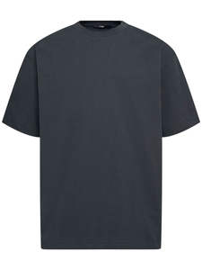 T-shirt unisexe de luxe 100 % coton épais, haute qualité avec impression de logo personnalisé, coupe ample, motif uni, design oversize pour homme - Product Image 4