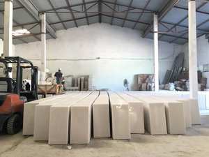 Losas de Mármol Blanco Lechoso Procesadas en Fábrica, Modernas, Pulimentadas, Resistentes al Agua, Duraderas, Ecológicas, con Garantía de por Vida - Product Image 3