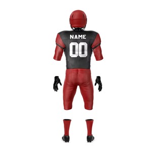 Conjunto de Pantalón y Camiseta de Fútbol Americano Personalizado de Talla Grande, Uniforme de Fútbol de Alta Calidad 100% Poliéster Transpirable y Antibacteriano - Product Image 2