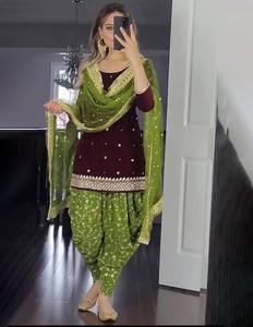 ชุดปากีสถานชุดสูท Eid ramzan พิเศษ salwar kameez ชุดสำเร็จรูปแบบดั้งเดิมสำหรับงานแต่งงานและงานเฉลิมฉลอง - Product Image 1