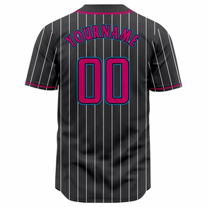 Camiseta de Béisbol Unisex Estampada con Botones, Manga Corta, Antibacteriana, Ligera, Diseño Personalizado, Venta al Por Mayor, MOQ Bajo - Product Image 4