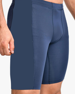 Shorts de compression personnalisés avec logo OEM, tissu polyester et élasthanne, haute performance, séchage rapide, fabricant et fournisseur de vêtements de sport - Product Image 4