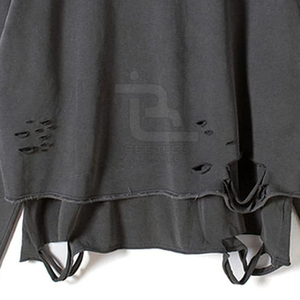 Nouveau design, prix raisonnable, service OEM, sweat-shirts décontractés pour hommes, vêtements décontractés respirants, sweat-shirts déchirés pour hommes - Product Image 6
