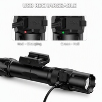 OCSHARK GLL25 2500lm Combo Lumière Laser pour R Compatible avec Interrupteur Magnétique à Distance Ar Light Laser Combo avec Stroboscope de Défense