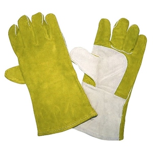 Gants de travail en cuir de vachette renforcé, gants de soudure, gants de sécurité pour la construction, utilisation quotidienne, logo personnalisé - Product Image 4