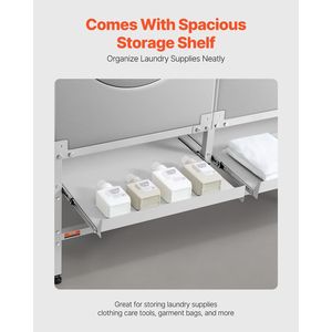 Base per Lavatrice 48.5x25 Pollici, Capacità di Carico 590 Libbre, Piedistallo per Lavatrice e Asciugatrice, Doppio Vassoio, Garanzia 25 Anni di Tricity - Product Image 6