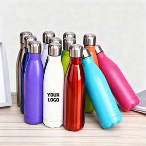 CJX712 Bulk Thermal 17oz 32oz <b>Metal</b> Vaccum Insulated Eco-friendly Water Bottle Corporate Gift Set Stainless - Product Image 1