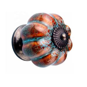 Tiradores de cajón redondos de cerámica esmaltada moderna y perillas de gabinete para armario, cocina, tocador y sala de estar - Product Image 1