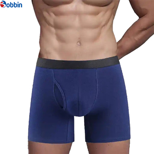 Ropa Interior Masculina de Algodón, Bóxers para Hombre, Cintura con Logotipo Personalizado OEM, Alta Calidad, Suave, Sólido y Transpirable - Product Image 2