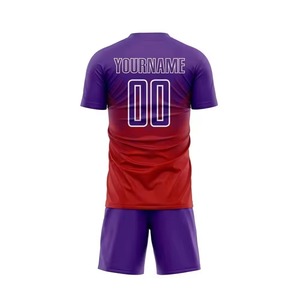 Conjunto de Uniforme de Fútbol Sublimado Personalizado 2026, Camiseta y Pantalones Cortos para Equipos, Último Diseño, Kits de Entrenamiento al por Mayor - Product Image 3