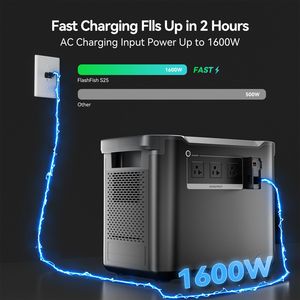 FF for Flashfish 1997Wh Portable Power Station 2000W LFP <b>Solar</b> <b>Generator</b> Full Charge 1.5 H <b>Solar</b>-Powered Home <b>Generator</b> - Product Image 6
