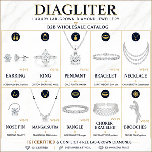 Bague sertie de diamants de laboratoire en or rose 14 carats pour femme, certifiée IGI, cadeau de luxe pour fiançailles, mariage ou fête - Product Image 5