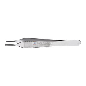 Pinces de microchirurgie atraumatiques DEBAKEY ADSON, instrument chirurgical manuel avec norme de sécurité MOL, manipulation délicate des tissus - Product Image 1