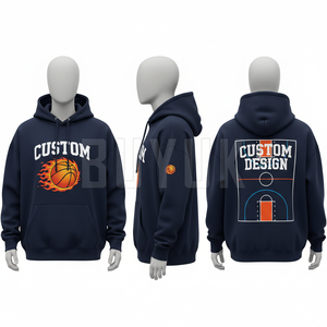 Sudadera con Capucha Personalizada Dream para Hombre, Estilo Urbano, Oversize, Negra, Felpa Francesa, Corte Regular, 100% Algodón, Transpirable - Product Image 4