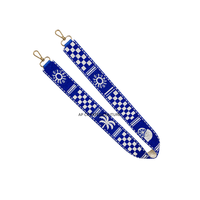 Sangles de sac personnalisées faites à la main avec perles, accessoires de luxe pour sacs, sangles de sac artisanales personnalisées, designs spéciaux sur mesure