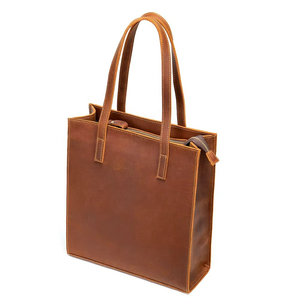 Sac à main pour ordinateur portable en cuir, grande capacité, sacs à main de luxe, sac fourre-tout pour femme - Product Image 1