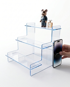 Base de Acrílico Transparente para Exhibición de Figuras, Grosor de 2mm-8mm, Tamaño y Color Personalizables, Superficie Pulida - Product Image 3