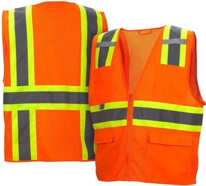 Chaleco de Seguridad Reflectante, Talla Única, para Tráfico y Construcción, Resistente, de Alta Calidad - Product Image 5