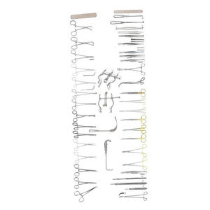 Juego de Instrumentos de Neurocirugía Espinal y Craneotomía Básica PISSCO, Juego de Instrumentos de Cirugía Espinal, Juego de Instrumentos de Cirugía Cerebral, Acero Inoxidable - Product Image 2