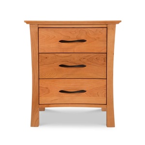 Table de chevet moderne et simple en teck massif de haute qualité avec finition naturelle NC pour usage intérieur - Product Image 1