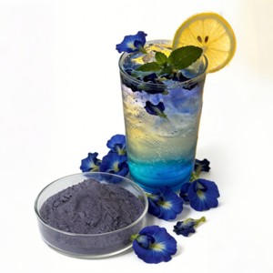 Poudre de fleur de pois papillon bleue naturelle OEM/ODM, qualité alimentaire, 100 % pure, pour tisanes et boissons - Product Image 3