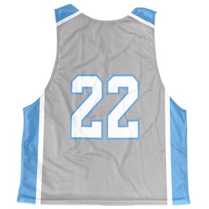 <b>Top</b> Manufacturer's Reversible Pinnies Custom Sublimated Lacrosse Uniforms for Men Youth Teams Polyester Sportswear Printed Club - Product Image 2