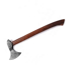 High Quality Industrial Grade Multi-Purpose <b>Axe</b> Head Handcrafted Damascus Steel Ash Wood <b>Handle</b> 18-Inch Overall Length - Product Image 2