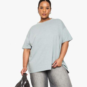 T-shirt à manches longues pour femmes, logo OEM, t-shirt uni pour femmes - Product Image 5