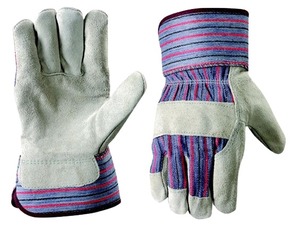 Gants de travail en cuir pour hommes et femmes, gants de sécurité durables et imperméables - Product Image 3