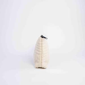 ISO BSCI Factory's Multifunctional Cosmetic Terry <b>Bag</b> <b>Zipper</b> Closure Case Organized Makeup <b>Storage</b> Logo Pattern Signature Style - Product Image 3