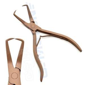 Pince à extensions capillaires en métal de 5,5 pouces, outil professionnel pour ouvrir les micro-anneaux et perles, pour l'application et le retrait d'extensions capillaires - Product Image 3